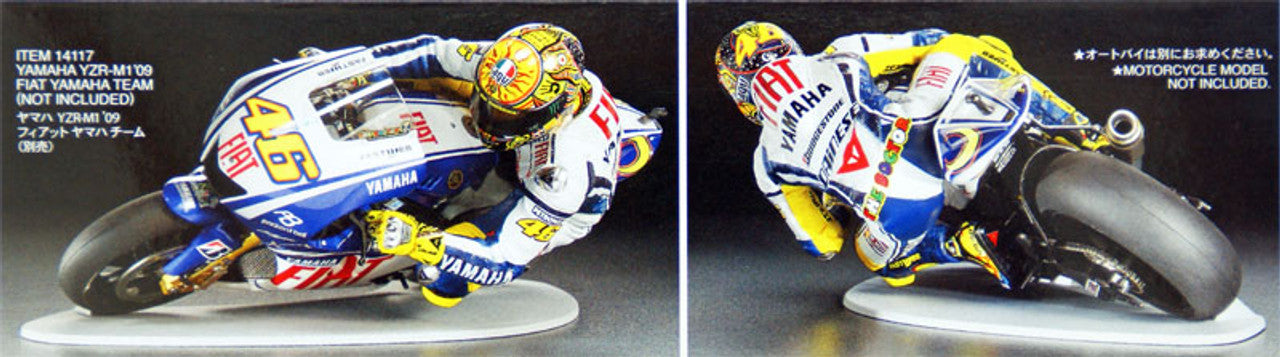 Tamiya 14118 - 1/12 Valentino Rossi Rider Figure - High Speed Riding Type for 14117 T14118