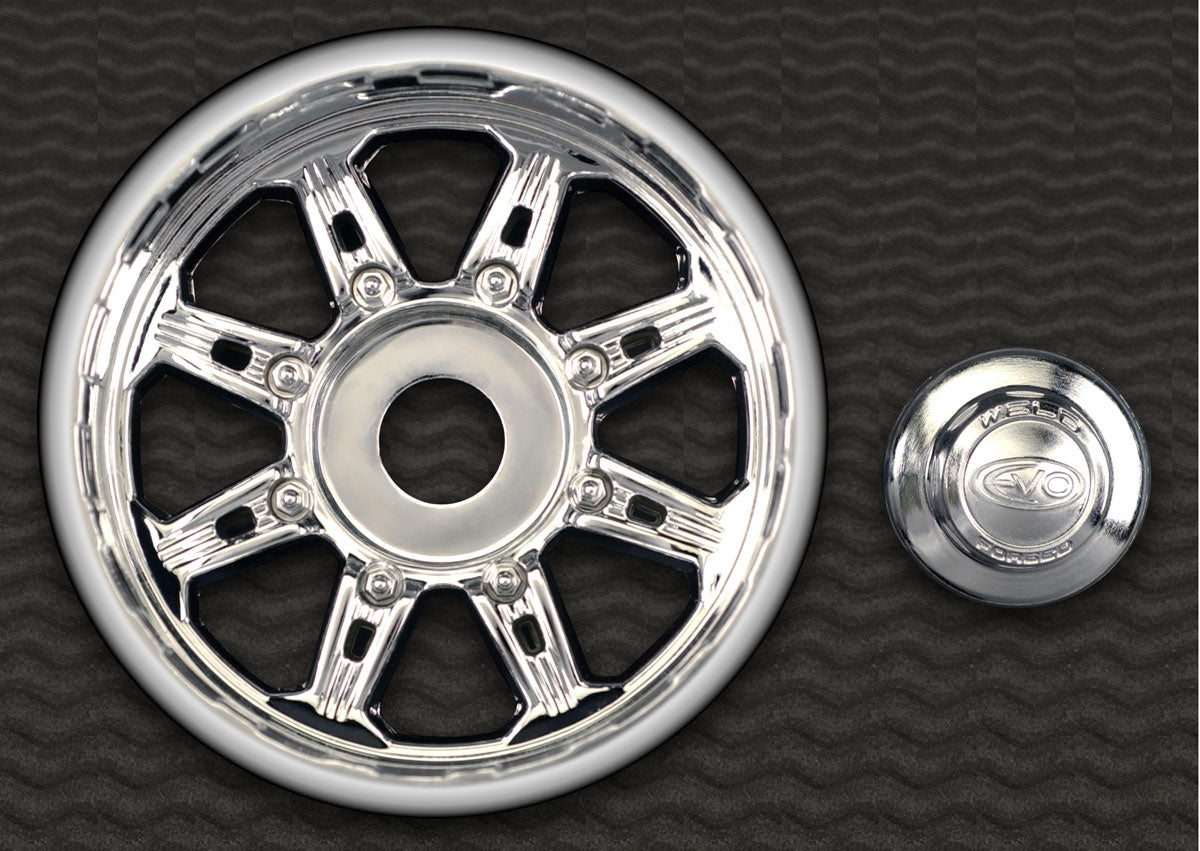 23MM 40 SERIES CHEYENNE CHROME WHEEL PR2679-01