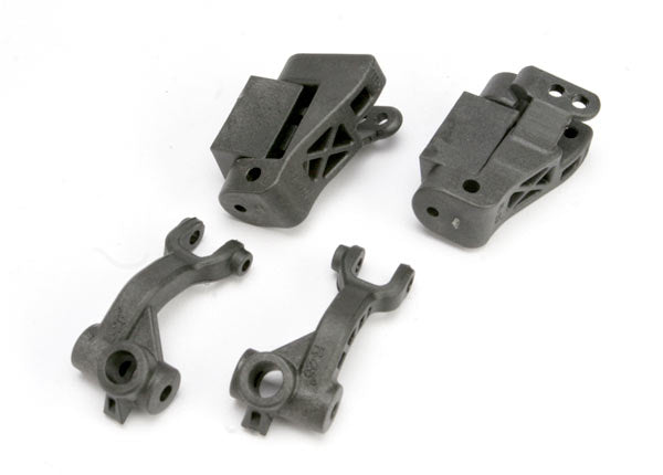 Traxxas Caster blocks, 25-degree (left & right)/ steering blocks, 25-degree (left & right) #5536