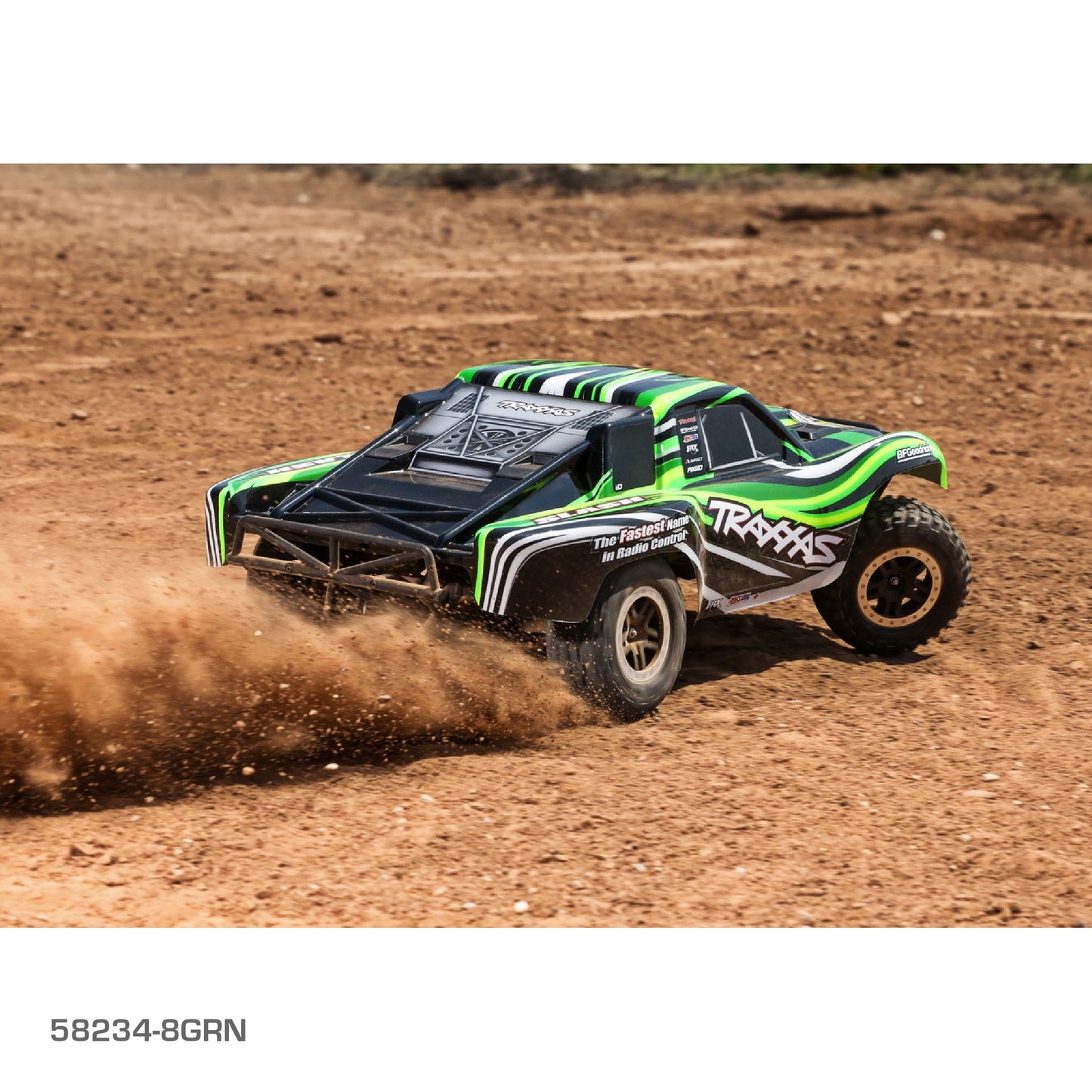 TRAXXAS SLASH 2WD HD W/USB-C - GREEN
