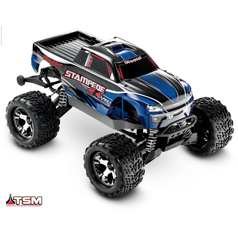 TRAXXAS STAMPEDE VXL - BLUE Product Code: 67086-4BLUE
