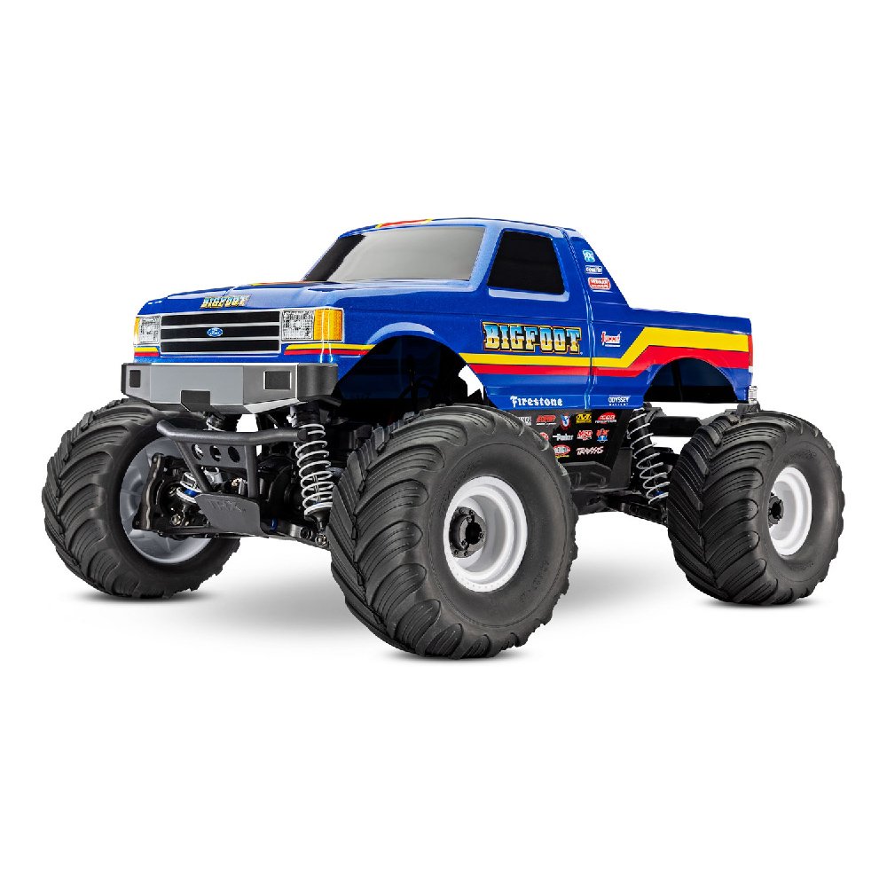 TRAXXAS BIGFOOT 4X4 BL-2s MONSTER TRUCK BLUE