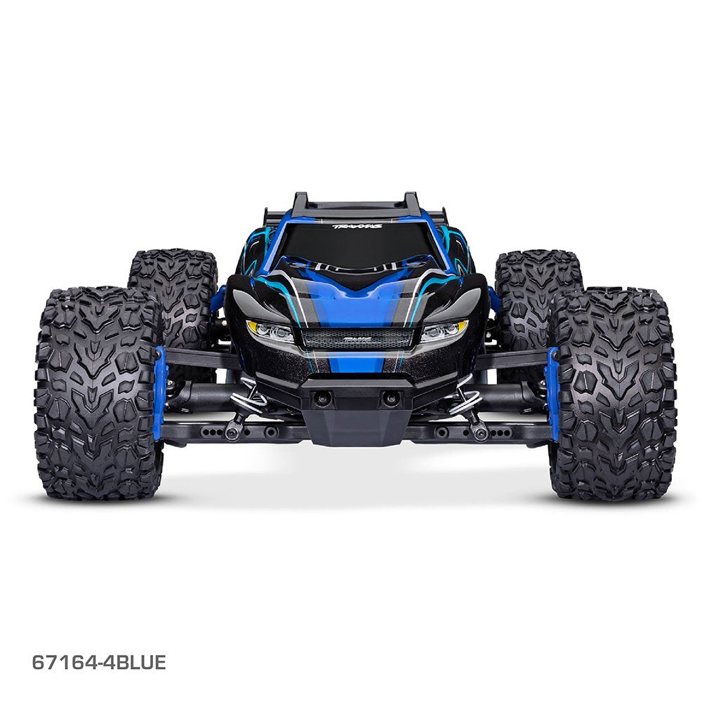 TRAXXAS RUSTLER 4X4 BL-2S - BLUE