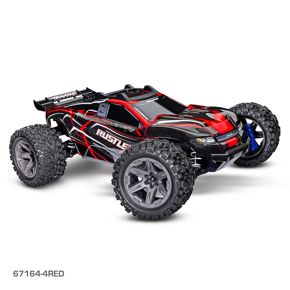 TRAXXAS RUSTLER 4X4 BL-2S - BLUE