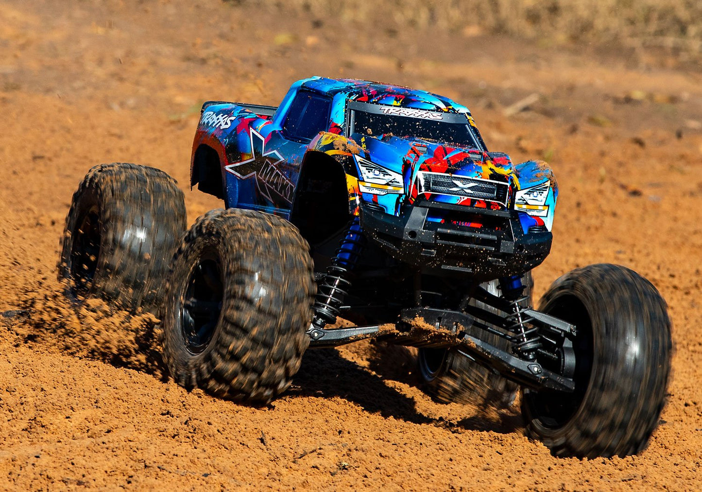 TRAXXAS X-MAXX 8S ESC BELTED - RED