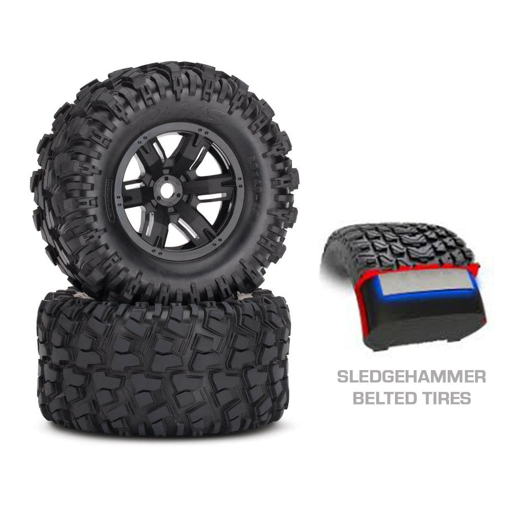 TRAXXAS X-MAXX 8S ESC BELTED -4ORNG