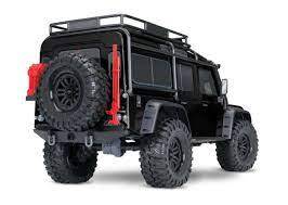 TRAXXAS TRX-4 SCALE & TRAIL CRAWLER LAND ROVER - BLACK