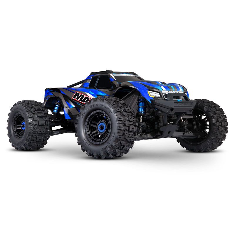 TRAXXAS MAXX 4WD MONSTER TRUCK - BLUE