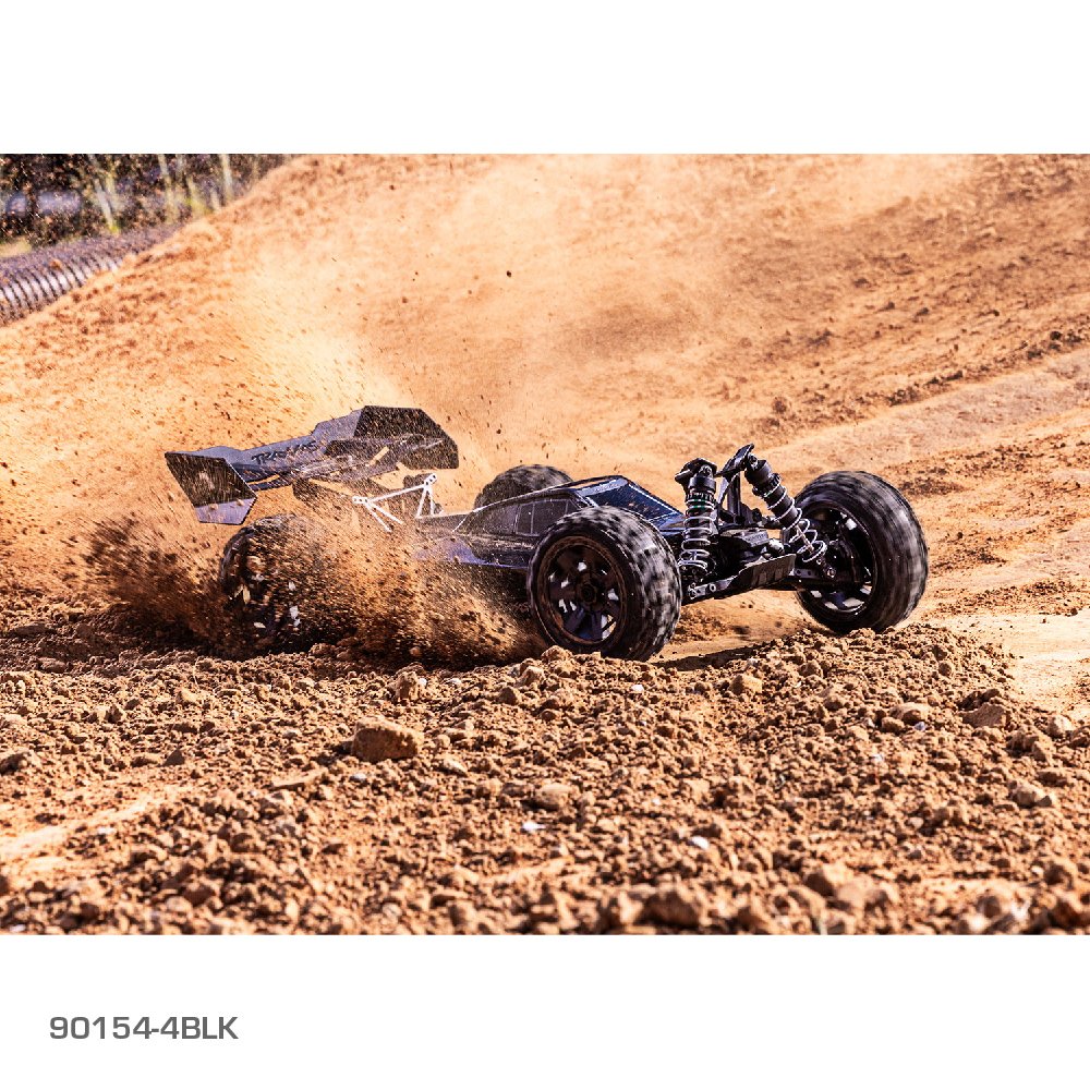 TRAXXAS JATO 4X4 BL-2S - BLACK