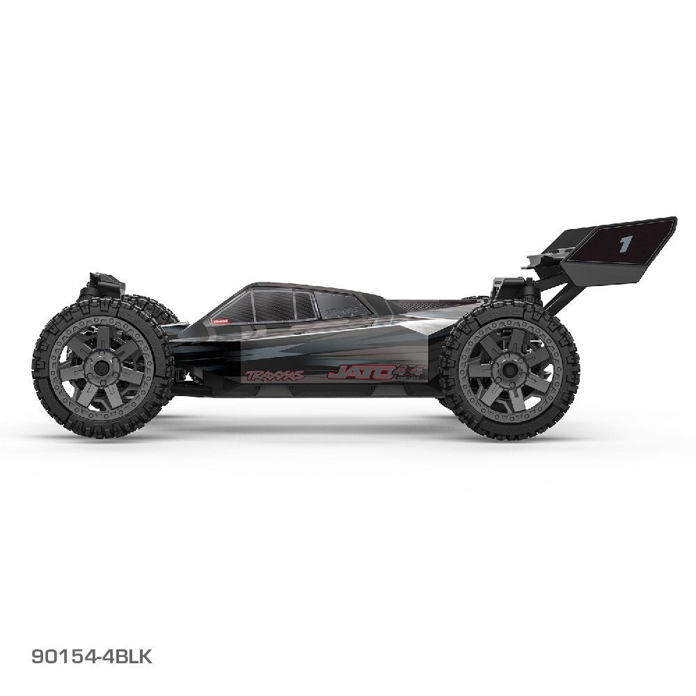 TRAXXAS JATO 4X4 BL-2S - BLACK