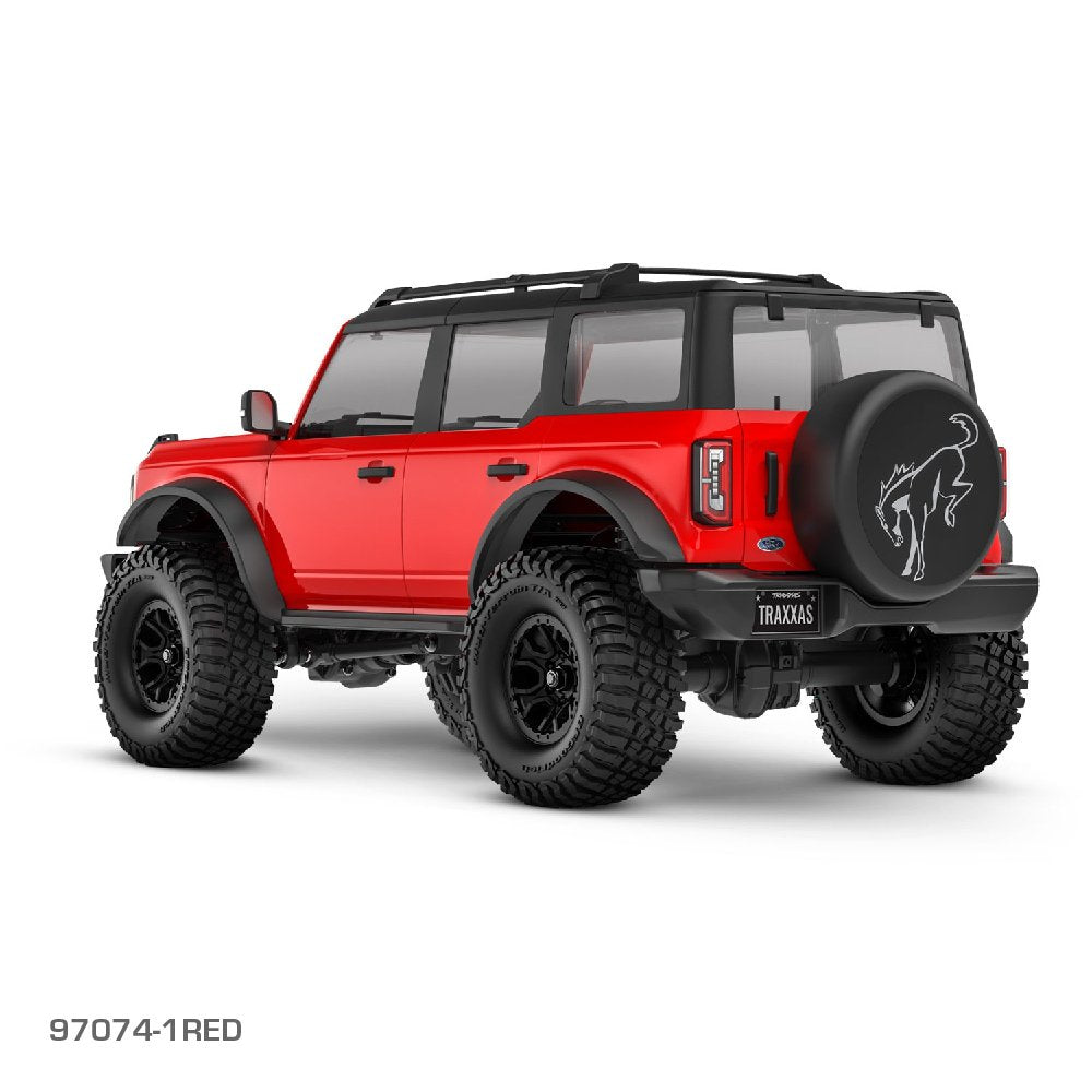 TRAXXAS TRX-4M SCALE & TRAIL CRAWLER FORD BRONCO - RED