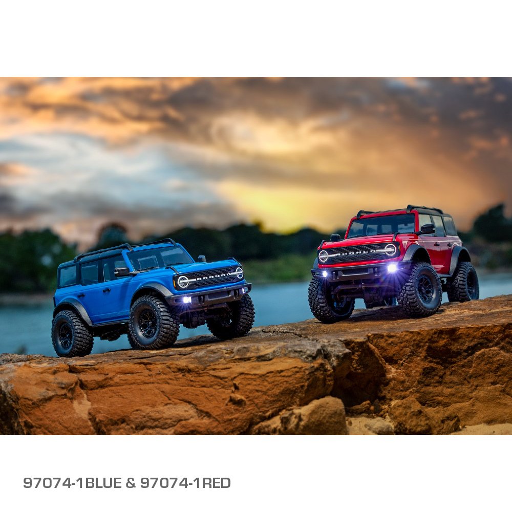 TRAXXAS TRX-4M SCALE & TRAIL CRAWLER FORD BRONCO - RED