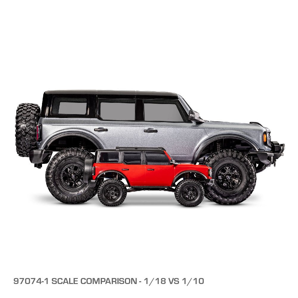 TRAXXAS TRX-4M SCALE & TRAIL CRAWLER FORD BRONCO - RED