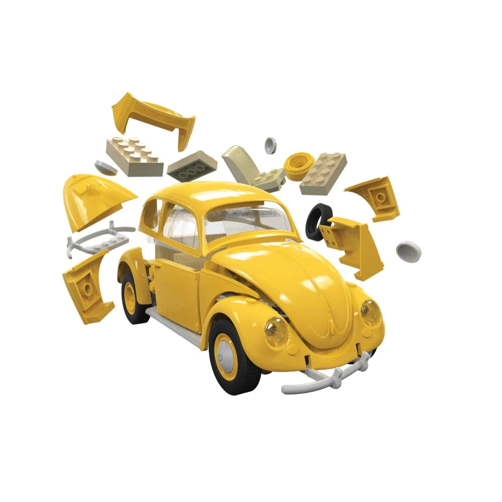 Airfix J6023 Quick Build VW Beetle Yellow J6023