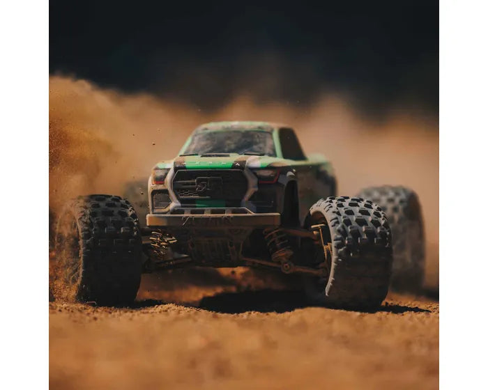 Arrma Granite Grom 1/18 4x4 Monster Truck, RTR, Green, ARA2102T3