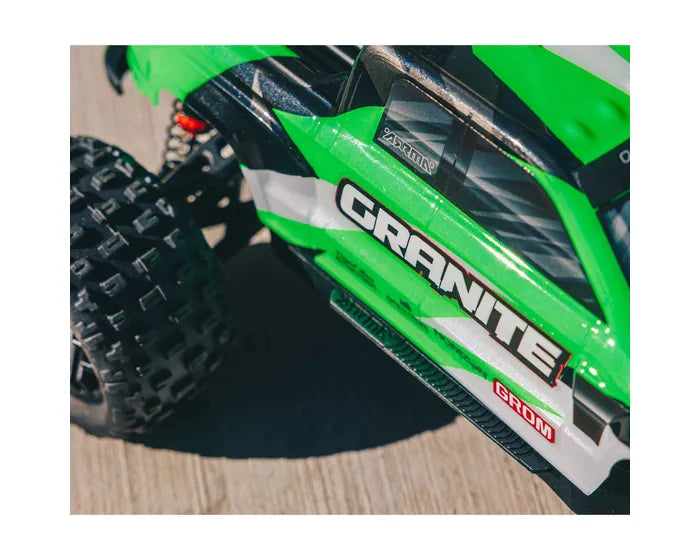 Arrma Granite Grom 1/18 4x4 Monster Truck, RTR, Green, ARA2102T3
