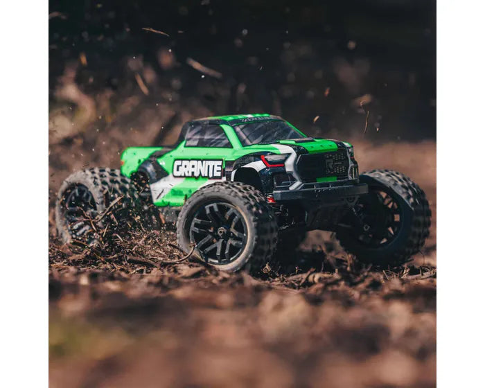 Arrma Granite Grom 1/18 4x4 Monster Truck, RTR, Green, ARA2102T3