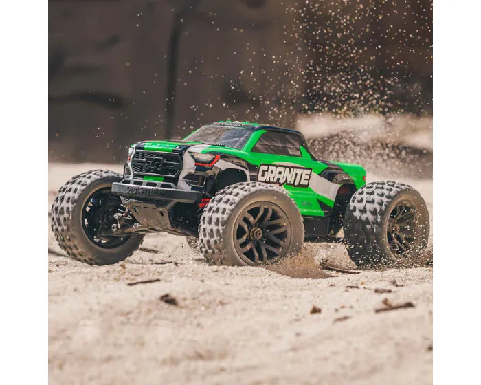 Arrma Granite Grom 1/18 4x4 Monster Truck, RTR, Green, ARA2102T3