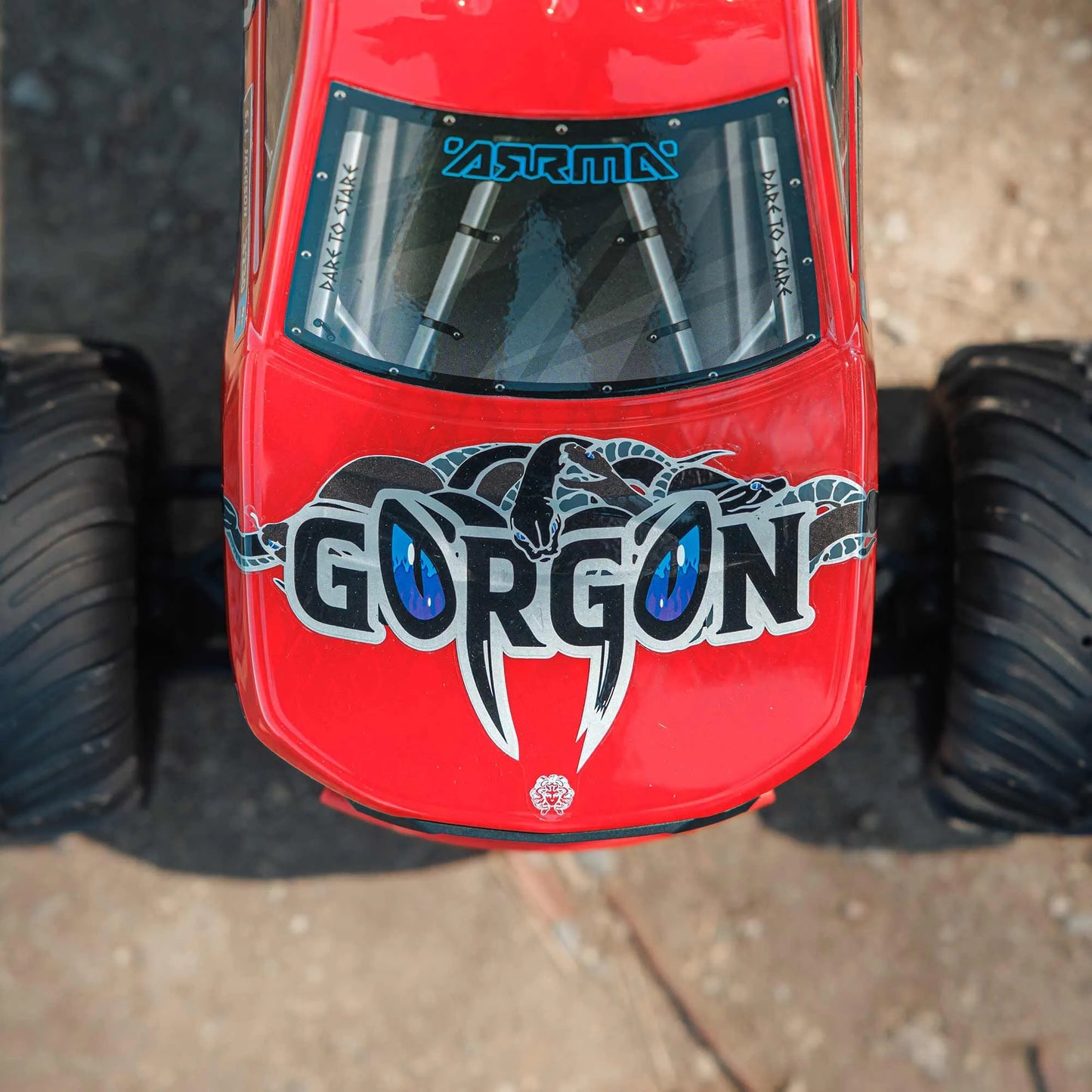 Arrma Gorgon 2wd Monster Truck RTR, ARA3230ST2, Red