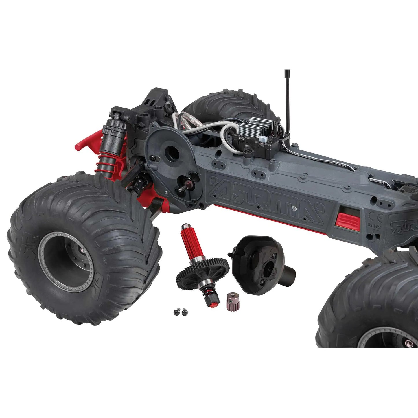 Arrma Gorgon 2wd Monster Truck RTR, ARA3230ST2, Red