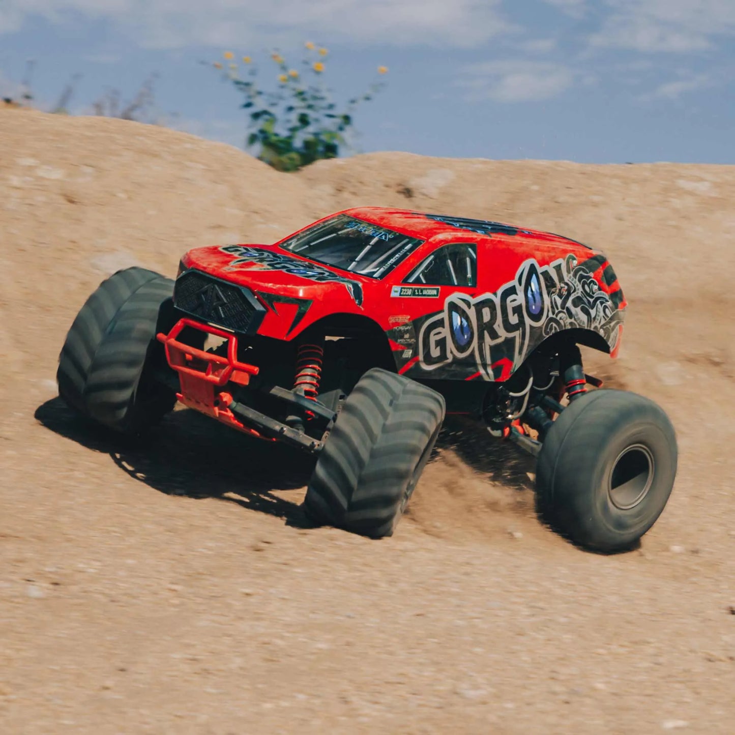 Arrma Gorgon 2wd Monster Truck RTR, ARA3230ST2, Red