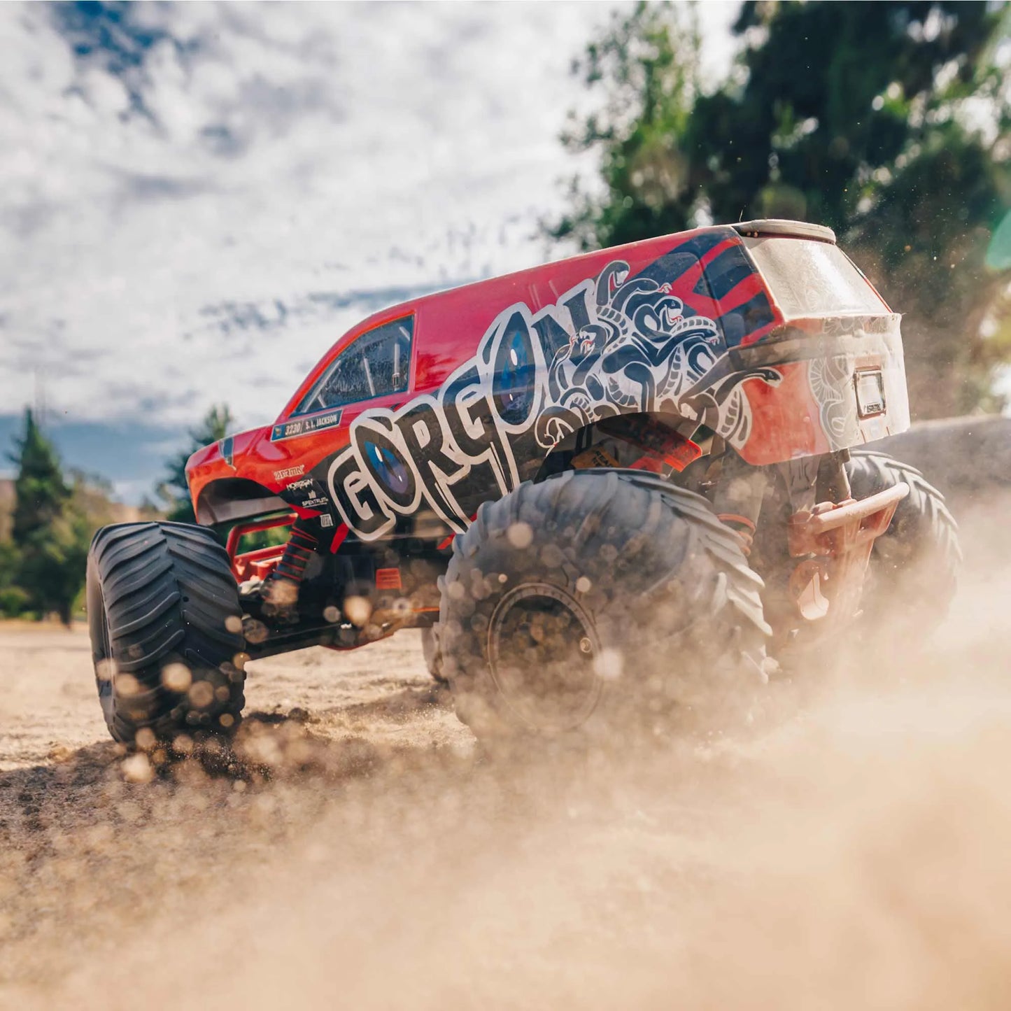 Arrma Gorgon 2wd Monster Truck RTR, ARA3230ST2, Red