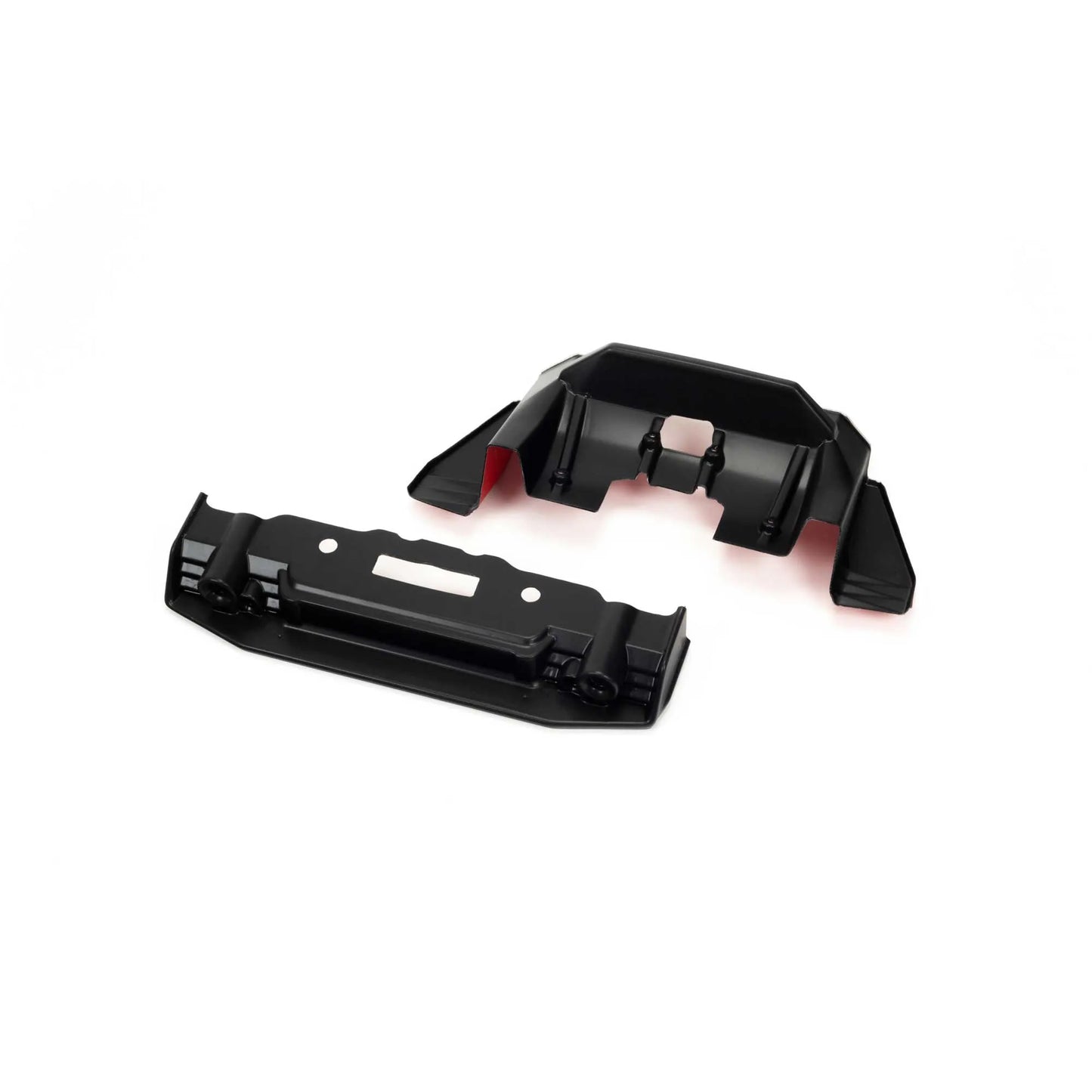 Arrma Felony Painted Splitter And Diffuser, Black/Red, AR410008