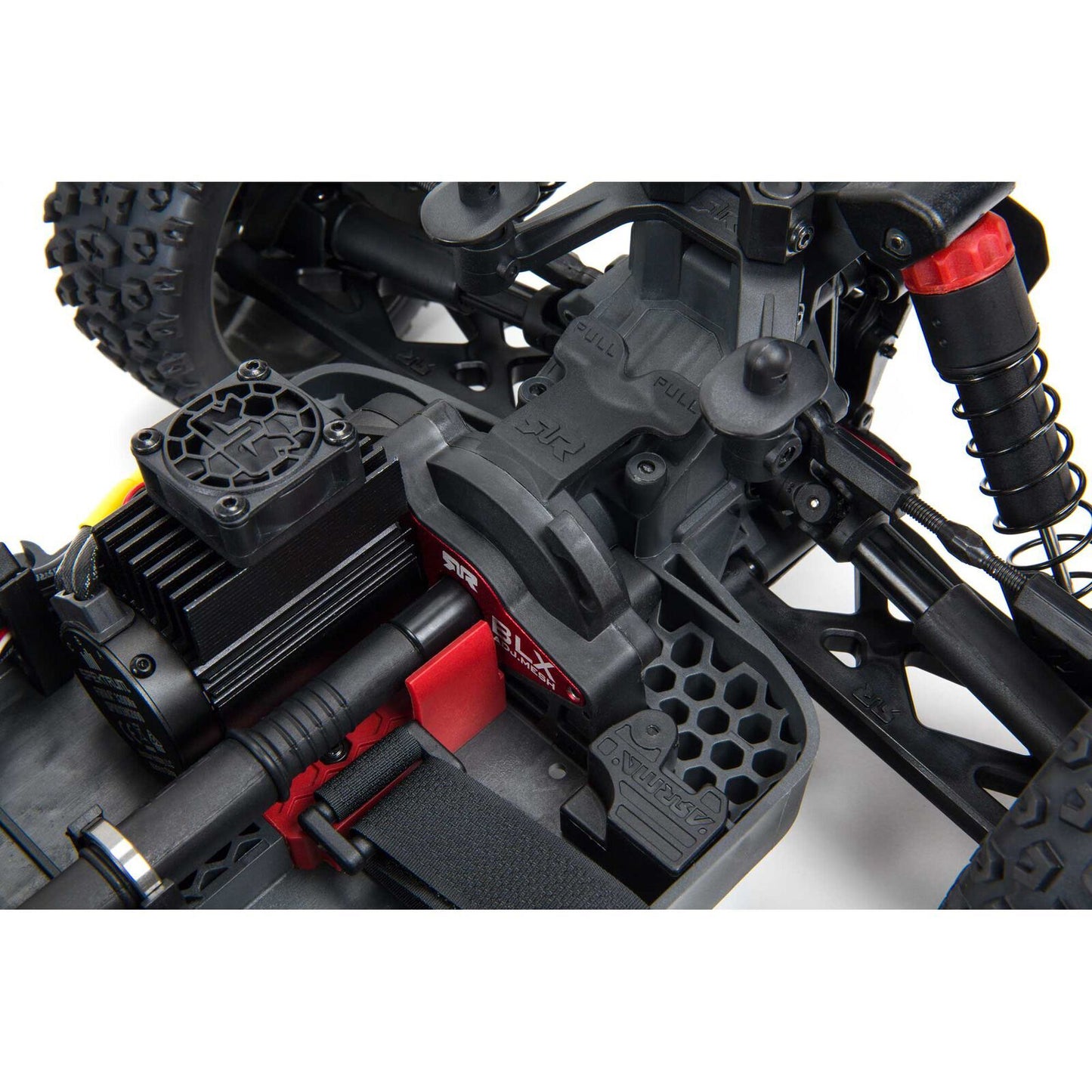 ARRMA 1/8 TYPHON 4X4 3S BLX BRUSHLESS RC BUGGY RTR, RED ARA4306V3B