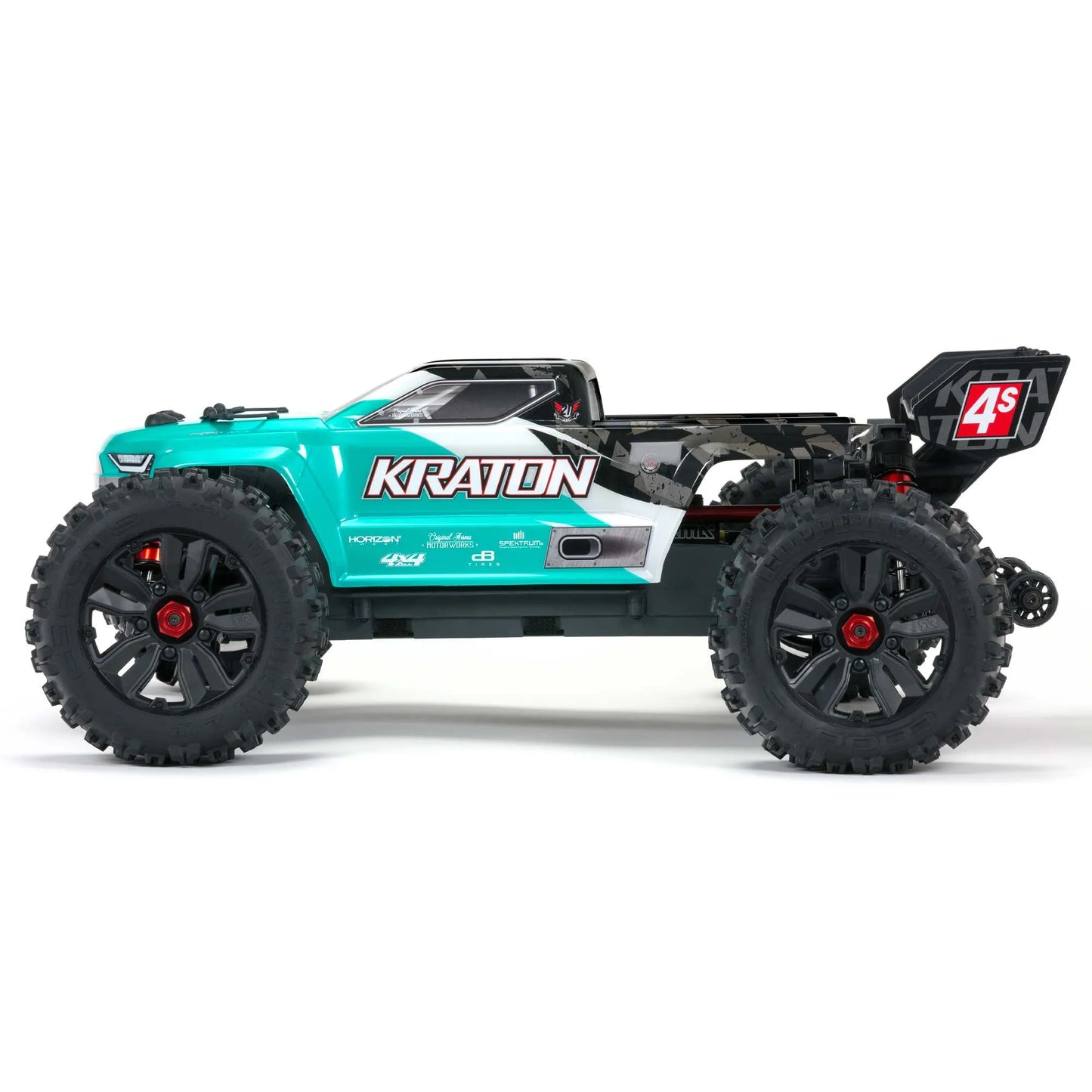 Arrma Kraton 4X4 BLX 4S Speed Monster Truck RTR 1/10, Teal/Black, ARA4408V2T1