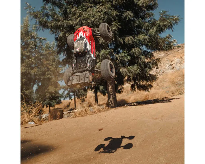 Arrma Kraton 4X4 BLX 4S Speed Monster Truck RTR, Red, ARA4408V2T3