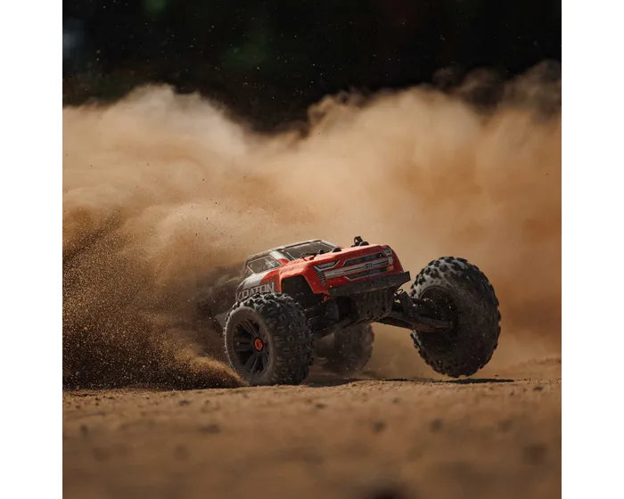 Arrma Kraton 4X4 BLX 4S Speed Monster Truck RTR, Red, ARA4408V2T3