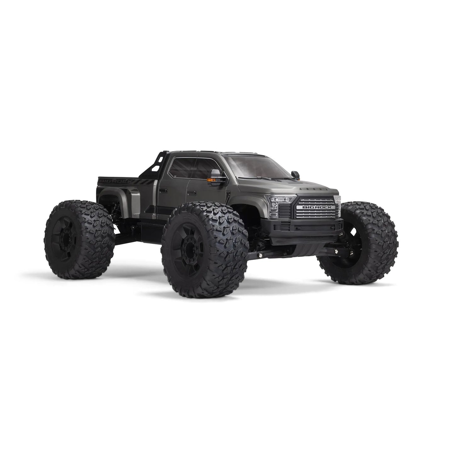 Arrma Big Rock 6S 4WD BLX 1/7 Monster Truck RTR, Gunmetal, ARA7612T1