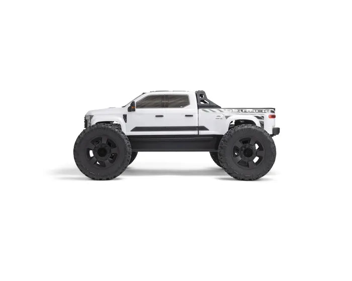 Arrma Big Rock 6S 4WD BLX 1/7 Monster Truck RTR, White, ARA7612T3