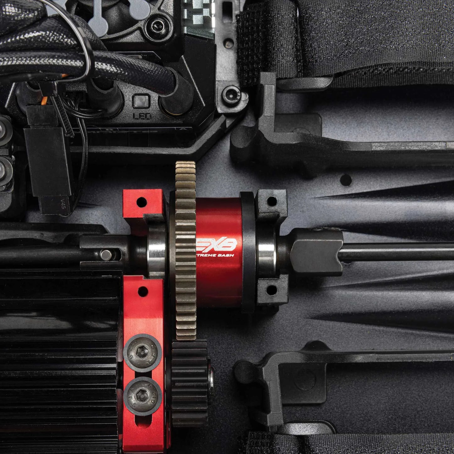 Arrma Limitless 120 8S BLX 4X4 Speed Machine, RTR with AVC, Red/Black ARA7816T1