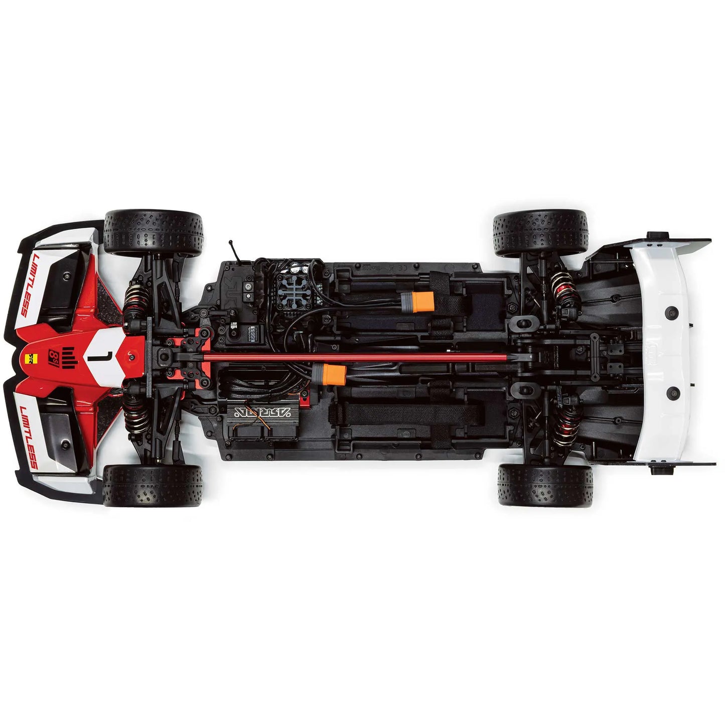 Arrma Limitless 120 8S BLX 4X4 Speed Machine, RTR with AVC, Red/Black ARA7816T1