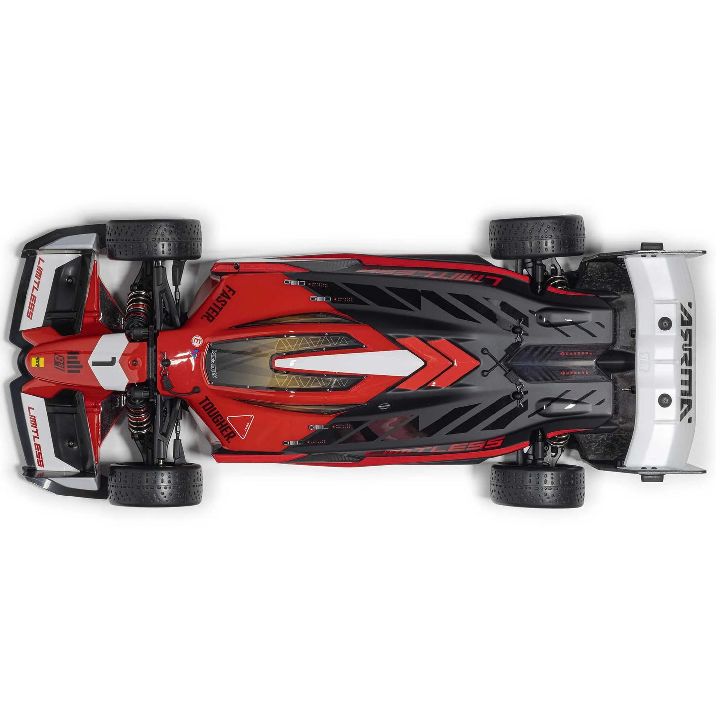 Arrma Limitless 120 8S BLX 4X4 Speed Machine, RTR with AVC, Red/Black ARA7816T1