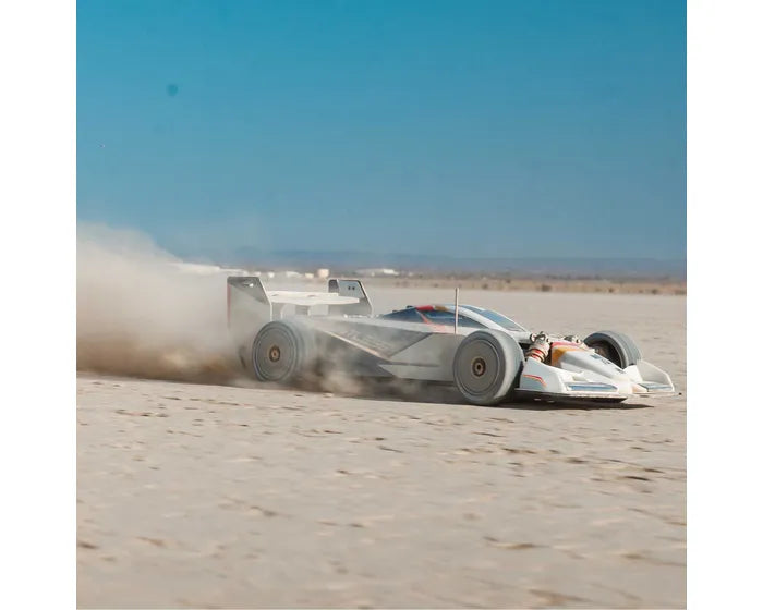 Arrma Limitless 120 8S BLX 4X4 Speed Machine, RTR with AVC, White/Blue, ARA7816T2