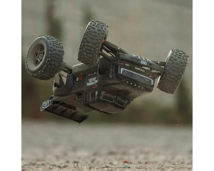 Arrma Notorious 6S BLX 4X4 1/8 Stunt Truck, RTR, Black, ARA8611V6T1