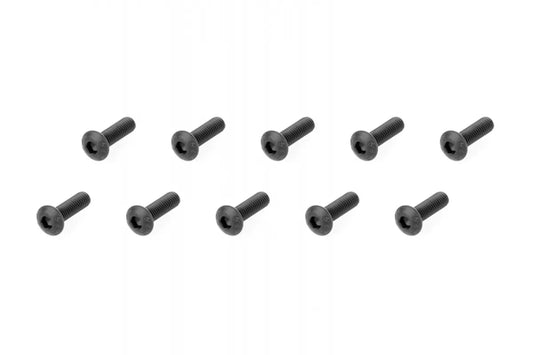 ARRMA AR721310 3x10mm Fine Thread Button Head Screws 10Pcs 721310