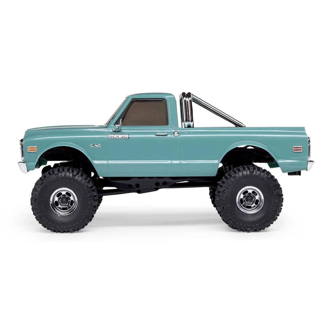 Axial SCX30 Chevrolet K10 1/30 RTR Rock Crawler, Green