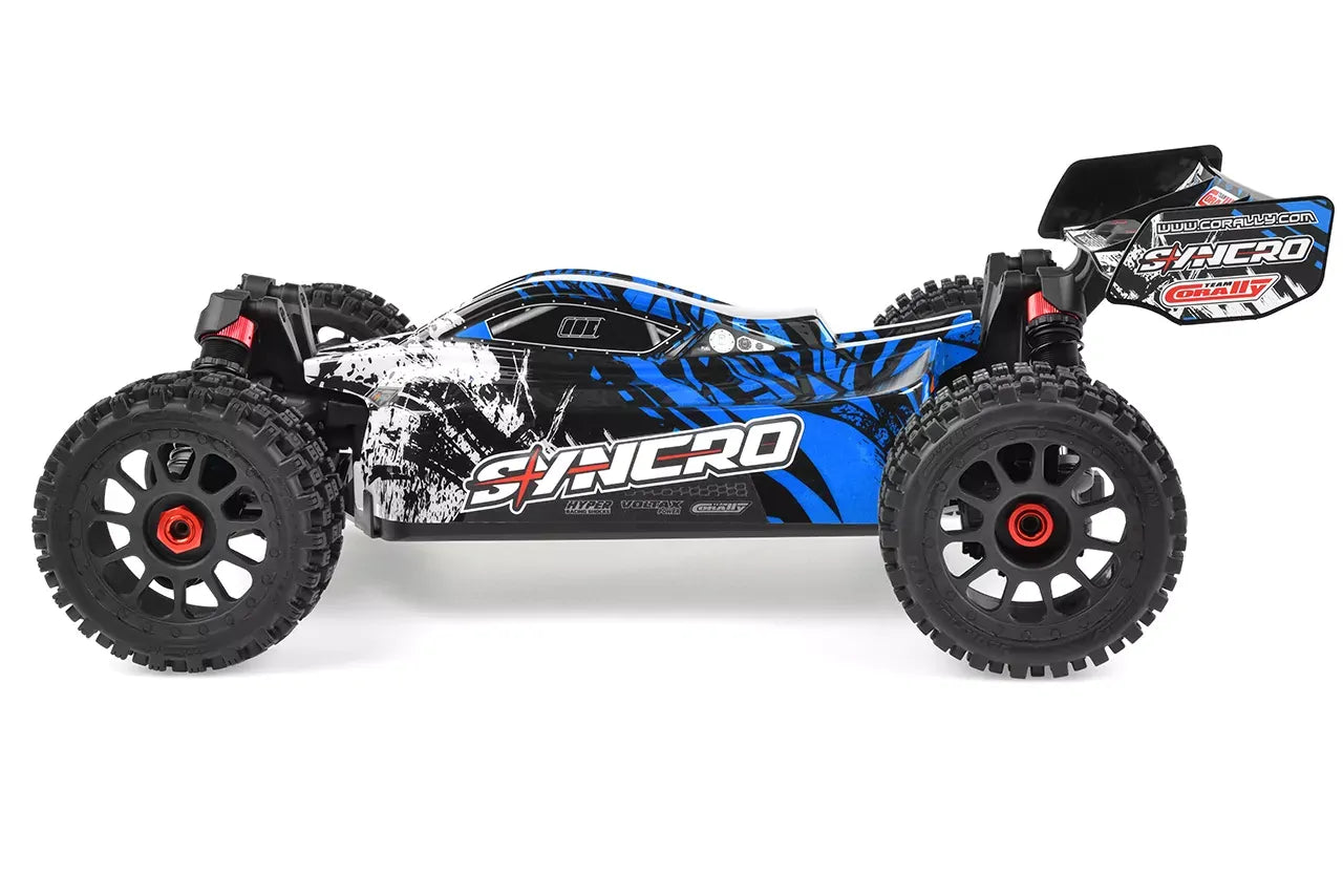 Team Corally - SYNCRO - 2WD - RTR - Blue - Brushless Power 3-4 (Requires battery & charger)