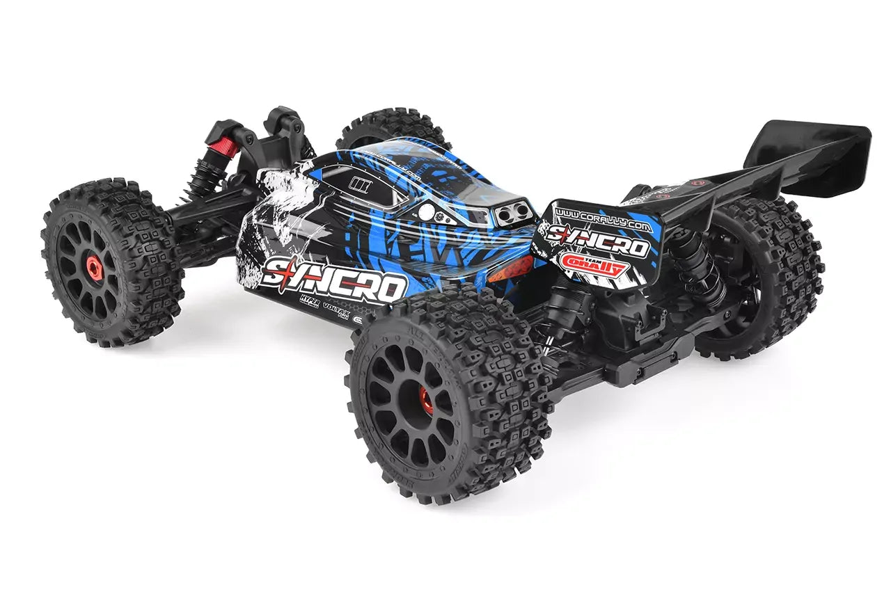 Team Corally - SYNCRO - 2WD - RTR - Blue - Brushless Power 3-4 (Requires battery & charger)