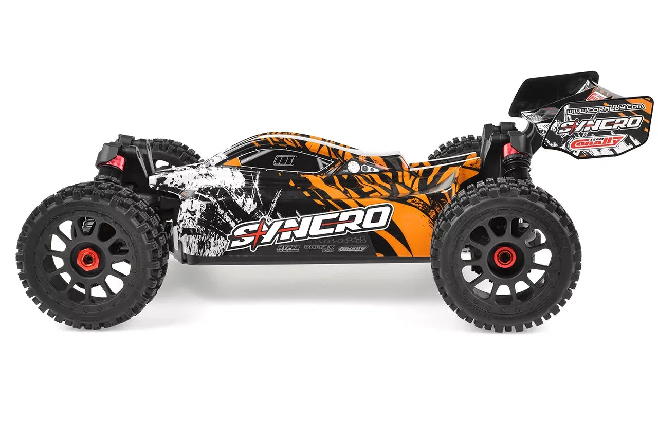 Team Corally - SYNCRO - 2WD - RTR - Orange - Brushless Power 3-4S (Requires battery & charger)