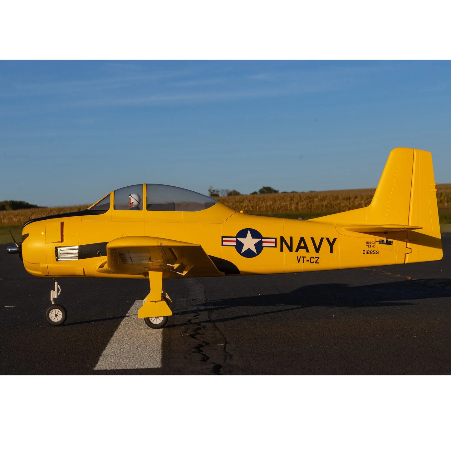 E-Flite Carbon Z T-28 Trojan 2.0m with SAFE and AS3X, BNF Basic, EFL013550