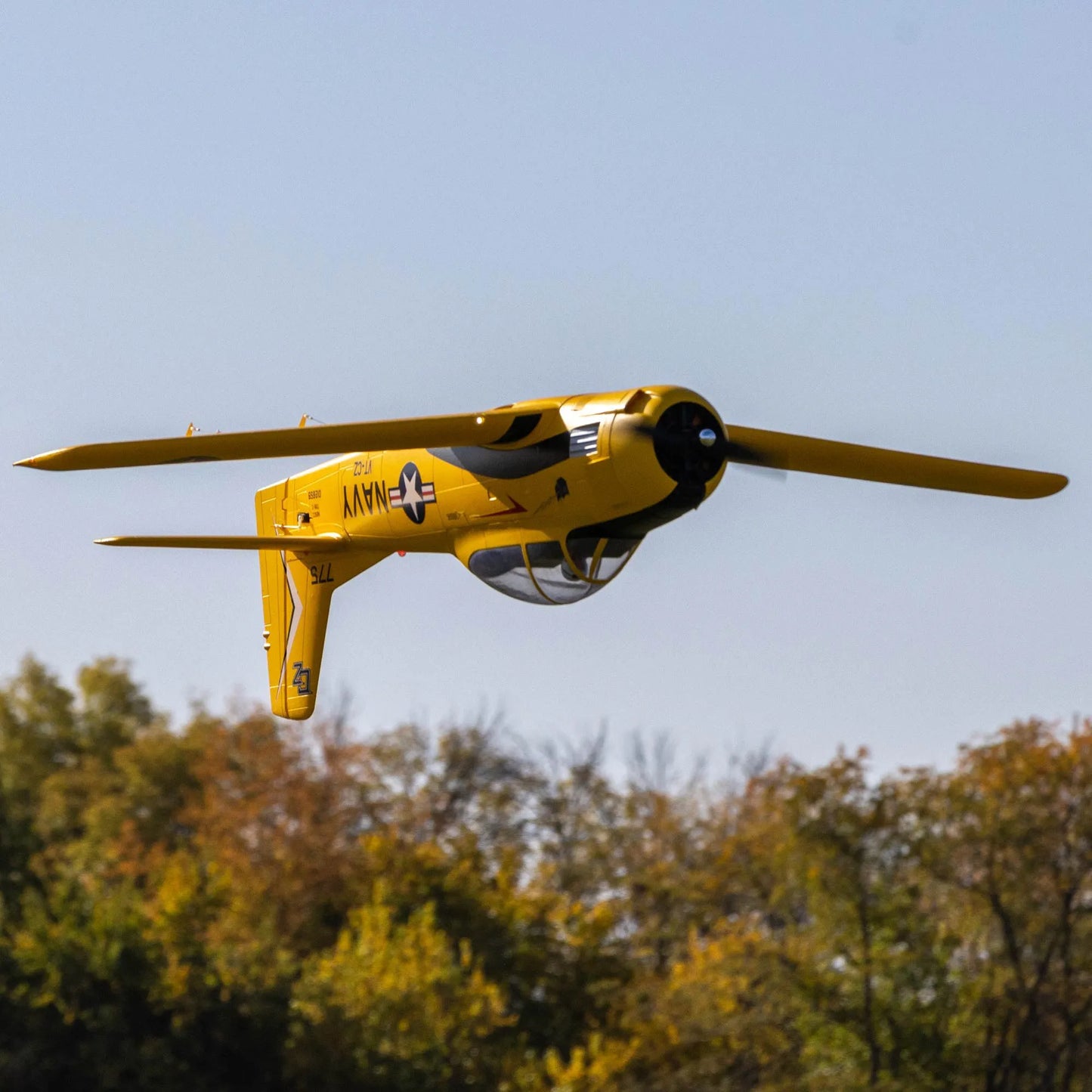 E-Flite Carbon Z T-28 Trojan 2.0m with SAFE and AS3X, BNF Basic, EFL013550