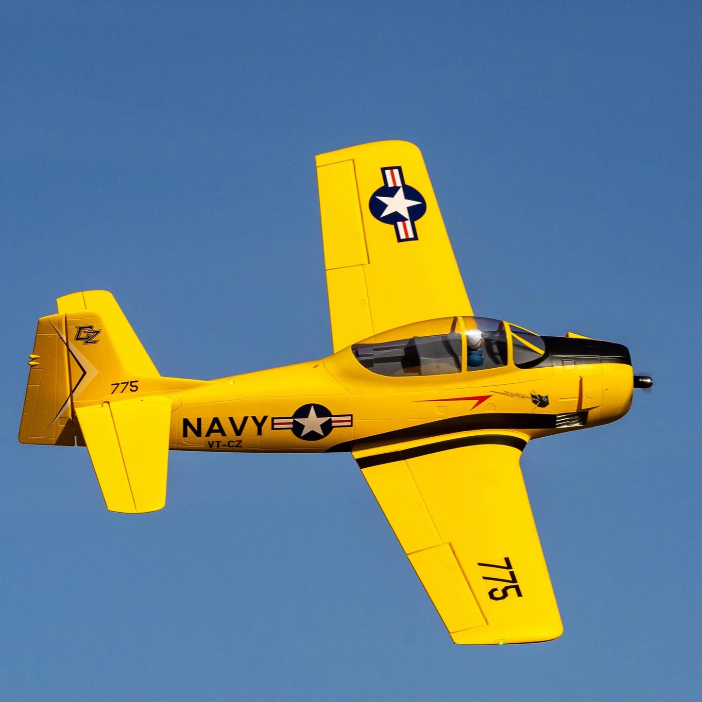 E-Flite Carbon Z T-28 Trojan 2.0m with SAFE and AS3X, BNF Basic, EFL013550