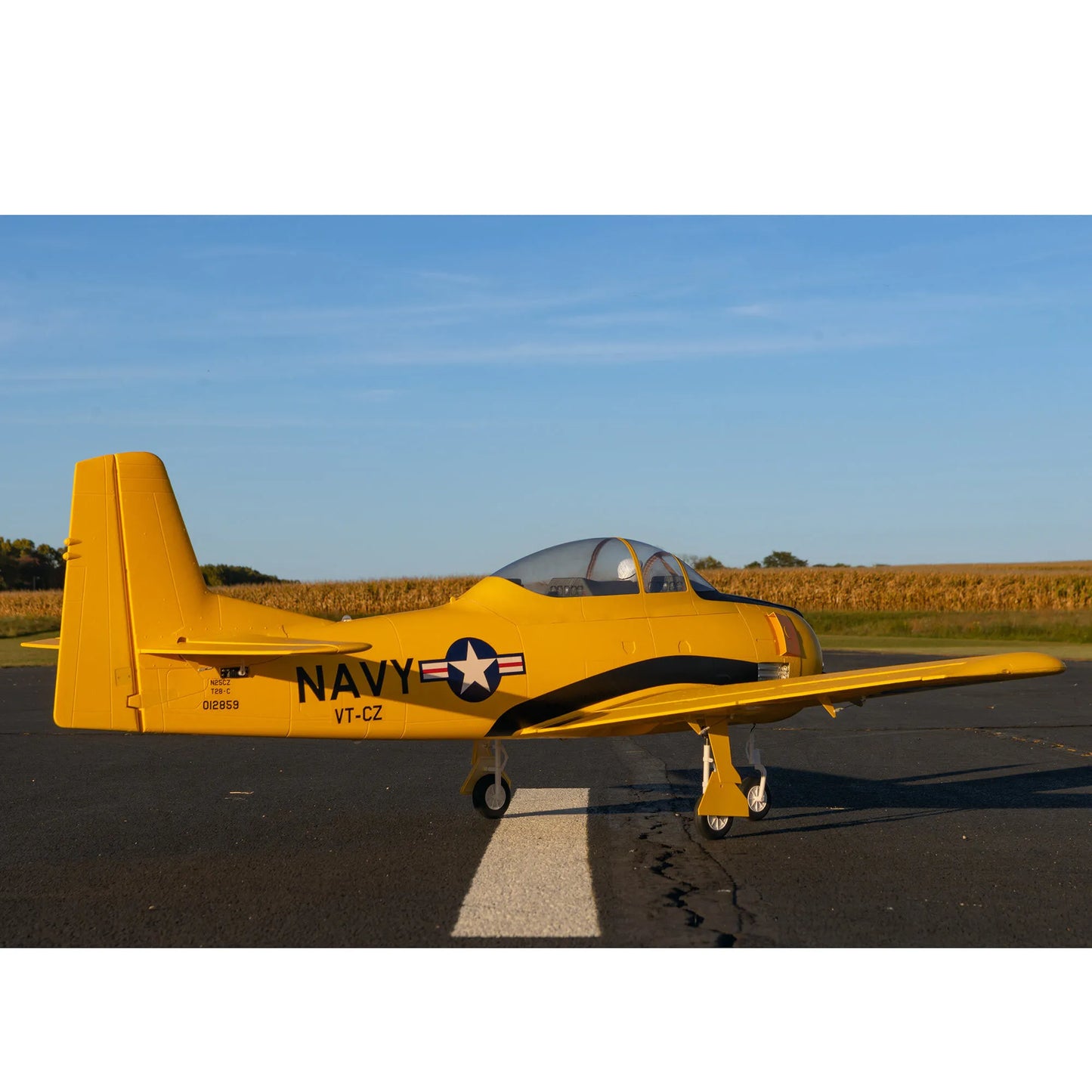 E-Flite Carbon Z T-28 Trojan 2.0m with SAFE and AS3X, BNF Basic, EFL013550