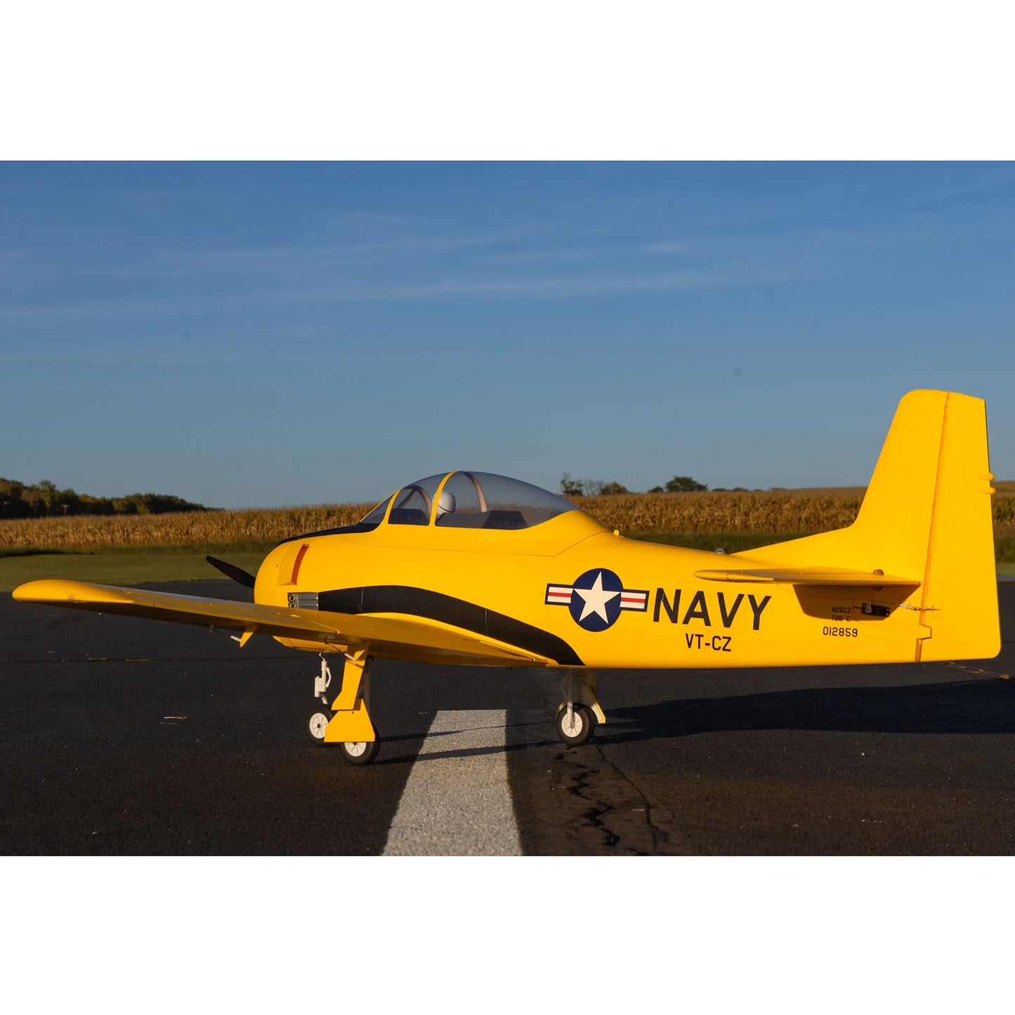 E-Flite Carbon Z T-28 Trojan 2.0m with SAFE and AS3X, BNF Basic, EFL013550