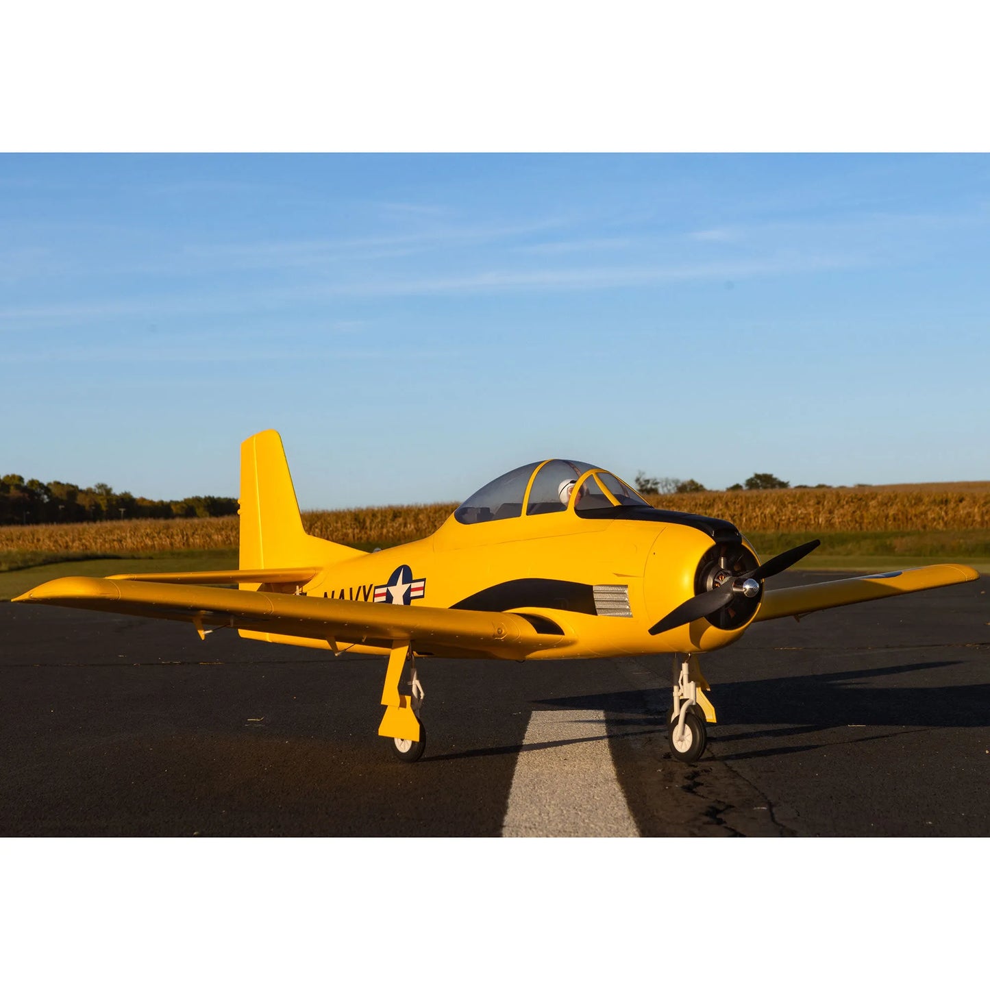E-Flite Carbon Z T-28 Trojan 2.0m with SAFE and AS3X, BNF Basic, EFL013550