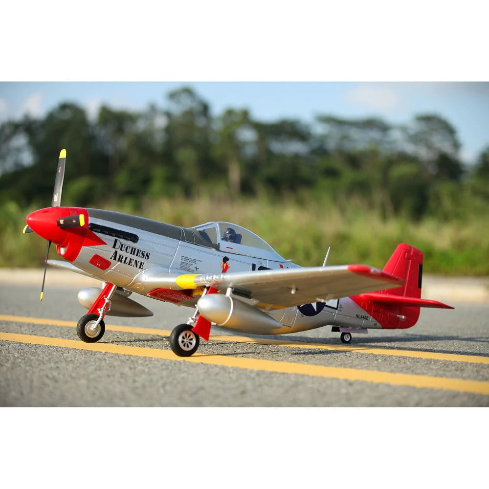 P-51D V8 1400mm Red Tail PNP FMS008P-RT